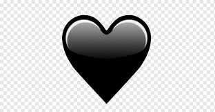 This png image was uploaded on december 12, 2016, 3:17 pm by user: Black Heart Emojipedia Heart Iphone Black Emoji Love Desktop Wallpaper Apple Color Emoji Png Pngwing