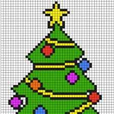 How to draw xmas mistletoe easy pixels. Pixel Art Noel Tous Les Modeles De Tete A Modeler