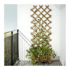 Askholmen Blumenkasten Mit Spalier Aussen Graubraun Lasiert 2019 Askholmen Blumenkasten Mit Spalier Aussen Small Balcony Garden Flower Boxes Balcony Trellis