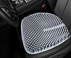 Grullin Gel Car Seat Cushion Silicone Massage Office Chair Pad Waterproof Non Slip Comfort Auto Seat Pad Review Car Seat Cushion Car Seats Seat Pads