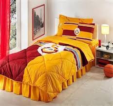 Tac Galatasaray Logo Tek Kisilik Uyku Seti Uyku Mobilya Kisilik