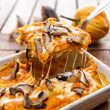 Vi consigliamo i funghi champignon al forno. Lasagna Di Zucca E Funghi Light Basilico Secco