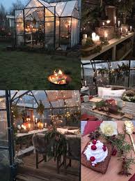 Gorgeous Greenhouse Christmas Styling In Sweden Coffee Cozy Table Decorations Warm Outfits