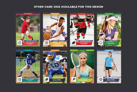 All you have to do is to download the templates and use it as reference for future use. Design Your Sports Trading Card By Paperrockets Fiverr