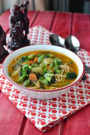 Arunachal Pradesh Thukpa Vegetarian Noodle Soup Vegetarian Noodle Soup Indian Cooking Vegetarian