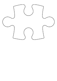 Mama donna's first book for children, topsy turvy. Large Puzzle Piece Template Printable Pdf Download