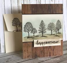 For some really neat ideas to base your themes on. Lovely As A Tree Masculine Birthday Card Stampin Mojo