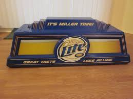 Miller Lite Pool Table Hanging Light Plastic It S Miller Time Beer Blue Miller Lite Pool Table Hanging Lights