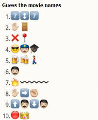 Logical puzzles interview questions and answers for software companies, mba exams and all type of exams. Guess The Movie Names From Whatsapp Emoticons 4 Puzzlersworld Com