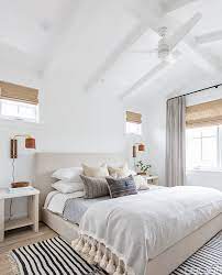 A rustic contemporary bedroom with an emphasis on natural, unrefined elements. 5 Trends We Re Excited To Try This Fall And 5 We Re Ready To End Hunker Home Decor Bedroom Amber Interiors Bedroom Bedroom Inspirations