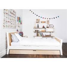 Sparrow Modern Classic Oeuf Birch Trundle Bed Modern Kids Beds Twin Trundle Bed Beds For Small Spaces