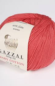 Gazzal baby wool xl 550 тг. Gazzal Baby Cotton 3418 Koralowy Sklep Ik