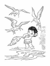 Print out the images you like and plunge into the amazing atmosphere of a fairy tale that will not leave anyone indifferent. 59 Moana Coloring Pages November 2020 Maui Coloring Pages Too