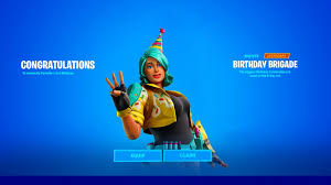 How to get the free youtube pack rewards after linking your epic account to youtube you can claim the free rewards by tuning into. Fortnite Birthday Rewards Free Skin Youtube