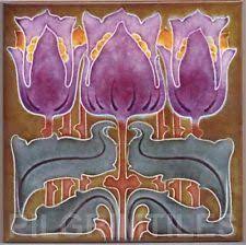 art nouveau arts crafts carreaux de ceramique cheminee salle bains cuisine an 094 tuile en design coloriages pour adultes soulagement du stress