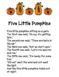 Five Little Pumpkins Pdf Halloween Preschool Fall Preschool Five Little Pumpkins