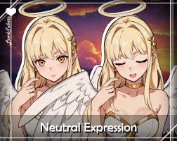 PNGTUBER angel Avatar Vtuber Character Asset for Veadotube Mini Ready to  Use, for Twitch Streamers and Youtubers AI Artwork - Etsy