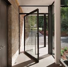 Because they don't use traditional hinges but instead focus on a pivot system that is integrated into the door itself, they provide. 2021 Custom Entrance Door Glass Pivot Door For Office Building Buy Customized Aluminum Glass Pivot Door Residential Aluminum Double Entry Doors Entrance Door Glass Pivot Door Product On Alibaba Com