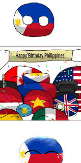Poppy wears filipiniana made of pattern paper. Happy Independence Day Philippines 9gag