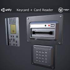 Programmable cards allow you to assign specific cards to individuals and track who comes and goes from your business. 3d Asset Keycard And Card Reader Cgtrader