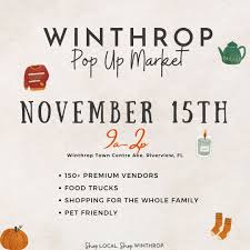 Winthrop Pop Up Market