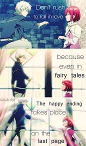 Akagami No Shirayukihime Tumblr Anime Quotes Inspirational Anime Love Quotes Anime Quotes