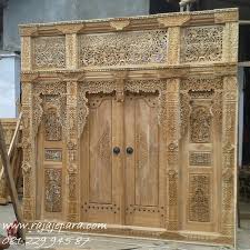 Kusen pintu aluminium rumah minimalis 2017 desain rumah via desainarsitektur.info. Pintu Gebyok Rumah Minimalis Bali Rajajepara Com