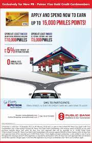 Patelco mastercard® credit cards are tailored to your lifestyle. Public Bank Petron Visa Gold Credit Card Apply Spend Earn Up To 15 000 Pmiles Points