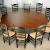 Contemporary Large Round Dining Table