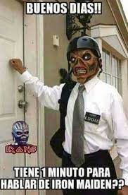 Trending images, videos and gifs related to maiden! Memes De Rock Y Metal Iron Maiden Eddie Iron Maiden Eddie The Head