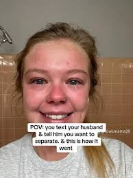 She texted her husband that she wants to separate and this is how it  went😳💔