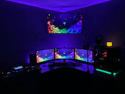 My Razer Themed Setup Video Game Rooms Computer Gaming Room Gaming Room Setup