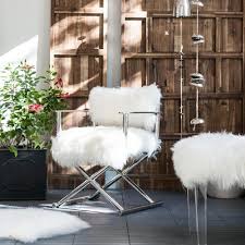 A B Home Mongolian Fur Director Chair Gold In 2020 A B Home Chic Accent Chairs Directors Chair