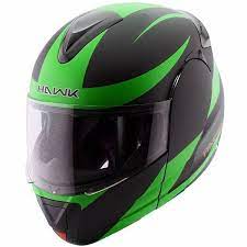 Hawk 6661 Raptor Flat Green Black Modular Dual Visor Full Face Motorcycle Helmet Hawk Motorcy Full Face Motorcycle Helmets Helmet Motorcycle Helmets For Sale