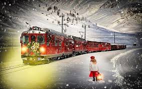 Polar Express, τρένο, Χριστουγεννιάτικο τρένο, Μικρό κορίτσι, Χριστούγεννα,  πολικός, χειμώνας, αργία, Μεταφορά, Χριστούγεννα φόντο, Χριστουγεννιάτικο  σκηνικό | Pikist