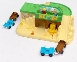 Vintage Fisher Price Zoo Play Set Vintage Toy Playset 80s Toys For Kids Zoo Toy For Children Kids Toy Set Fisher Price Toy 80s Kids Vintage Toys Playset