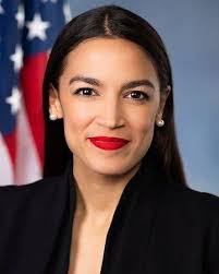 Alexandria Ocasio-Cortez, also known by her initials AOC, is an American  politician and activist who has served since 2019 as the U.S.  representative for New York's 14th congressional district. She is a