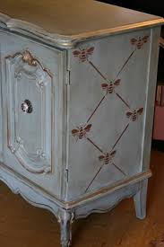 French Bee Trellis Stencil Stencil Furniture Painted Furniture Furniture Diy