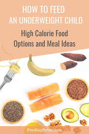 High Calorie Food Options For An Underweight Child Feeding Bytes In 2020 High Calorie Meals Kids Nutrition Baby Food Recipes