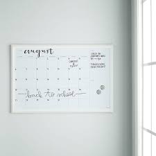 U Brands White Large Farmhouse Monthly Dry Erase Board Dry Erase Board Calendar Dry Erase Board Magnetic Dry Erase Calendar