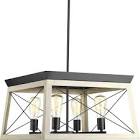Progress Briarwood Collection 4-Light Graphite Chandelier P400047-143