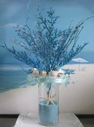 Centerpiece Under The Sea Birthday Party Beach Centerpieces Beach Wedding Centerpieces Beach Theme Wedding