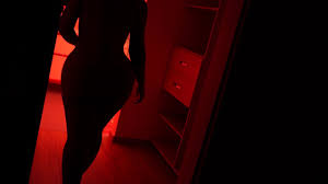 Tiktok red silhouette challenge eindigde nat en ondeugend met mijn dildo!