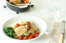 Nigel slater's kimchee and roast chicken breast with cabbage pickle recipes. Baked Chicken With Tomatoes And Olives Scaredy Cat Kitchen