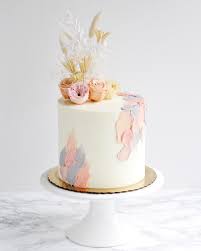 Shop our pastel pink floral cake with dried petals today! Dried Floral Pastel Cake I Love Rosemary And Rhubarb Facebook