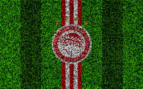From wikimedia commons, the free media repository. Herunterladen Hintergrundbild Olympiakos Fc Logo 4k Fussball Rasen Griechische Fussball Club Rot Weiss Linien Gras Textur Piraus Griechenland Superleague Griechenland Fussball Olympiakos Piraus Mit Einer Auflosung Zu Uberwachen 3840x2400