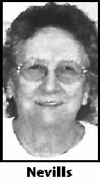 HELEN NEVILLS Obituary (2010)