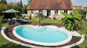 Bien sur le produit est complètement neuf, dans son carton. Piscine Haricot Celine Le Modele Arrondi Elegant Piscines Waterair