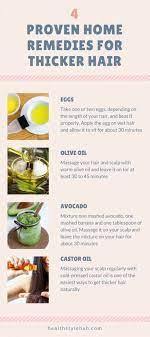 Hair Growth Thicker Remedies Diy 20 New Ideas Thicker Hair Naturally Thick Hair Styles Thick Hair Remedies
