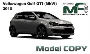 Volkswagen Golf Gti Mkvi 2010 3d Model 3ds 3dm Dwg Igs Max Obj Stl Ipt Ma Honda Civic Modello 3d Honda